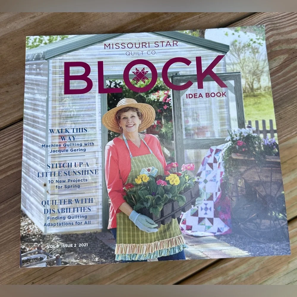 Set of 5 Missouri Star Quilt BLOCK Magazines Idea Book 2021